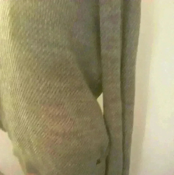 Jack  & Jones khaki green crew neck long sleeve knit trendy casual sweater M - Picture 2 of 7